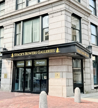 Stack’s Bowers Exterior Awning Sign