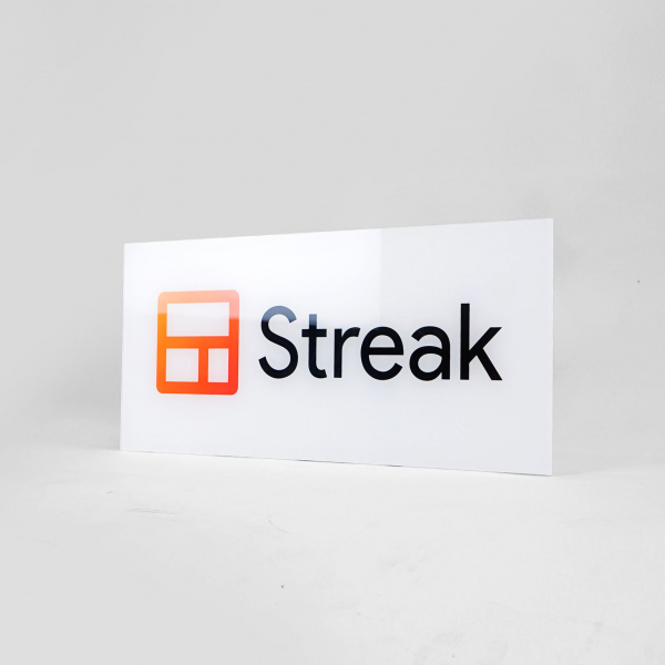 Streak – Panel Sign