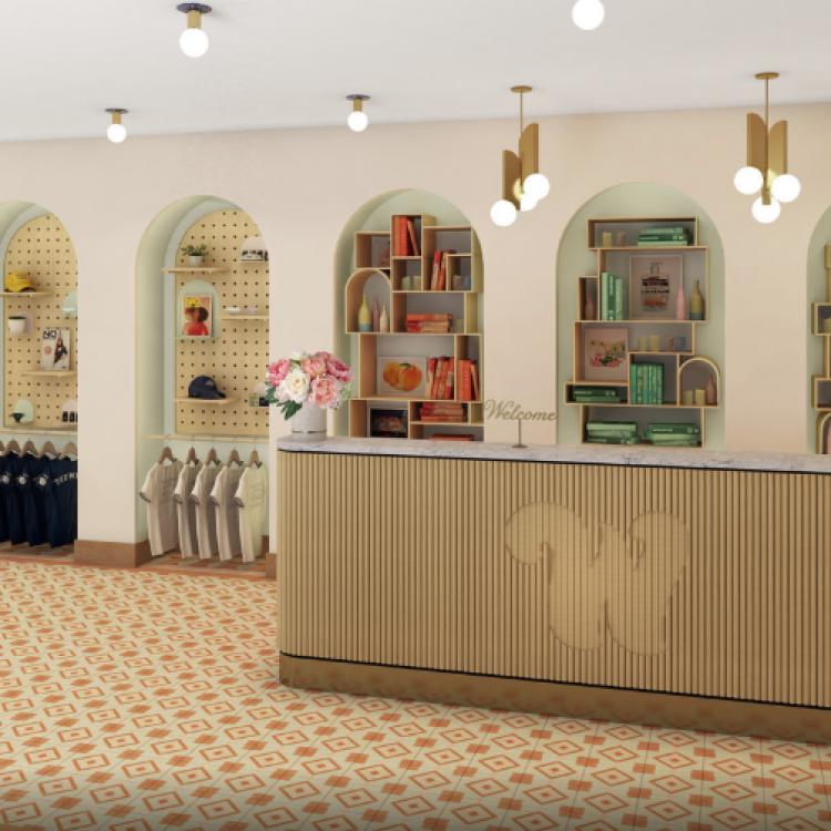 The Wing SF - Lobby Rendering
