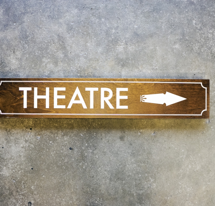 Chagrin Valley Little Theatre Wayfinding Signs
