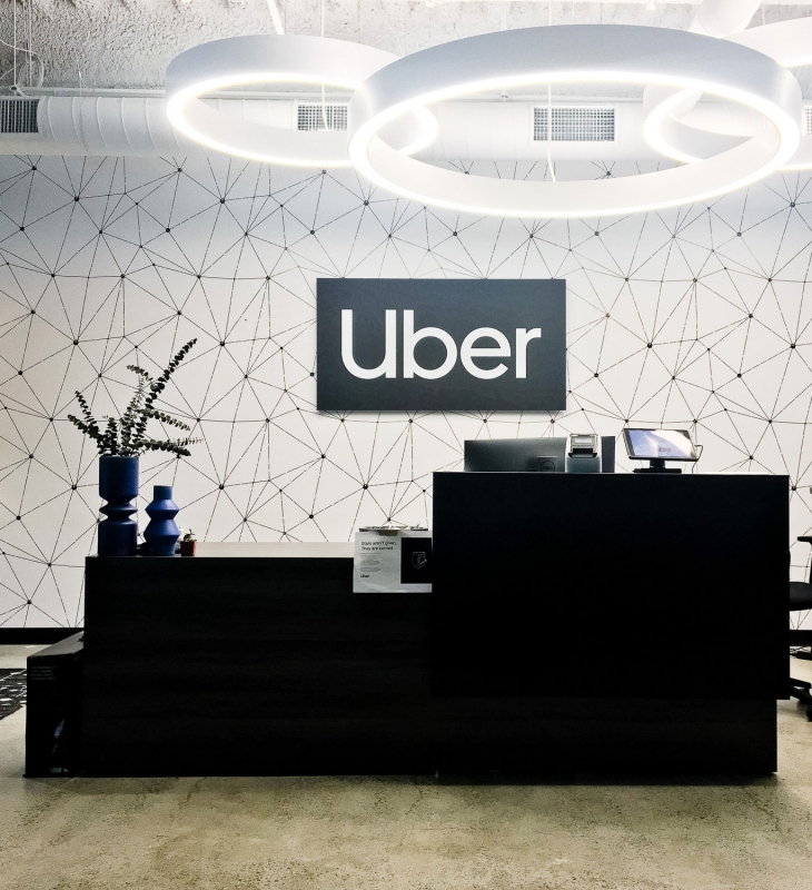 Uber Non-Illuminated Sign