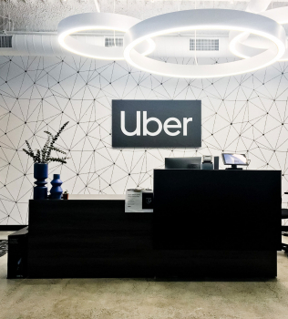 Uber Non-Illuminated Sign