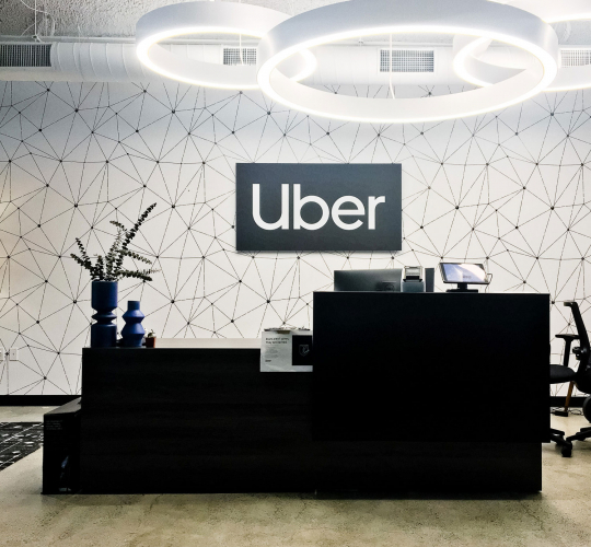 Uber Non-Illuminated Sign