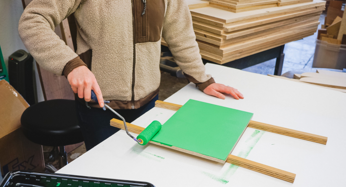 thumbtack office signage process