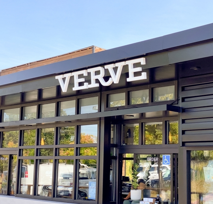 Verve Coffee Roofline Sign