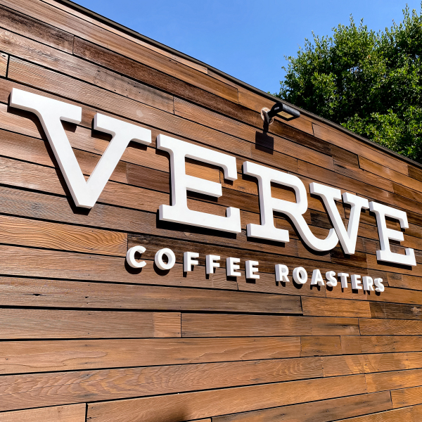 Verve Coffee Exterior Wall Sign