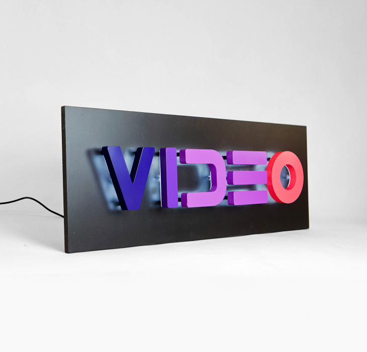 VIDEO sign for Facebook