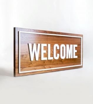 Columbia Community Church Welcome Sign