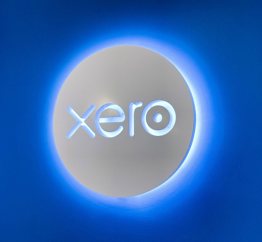 Xero Illuminated Sign