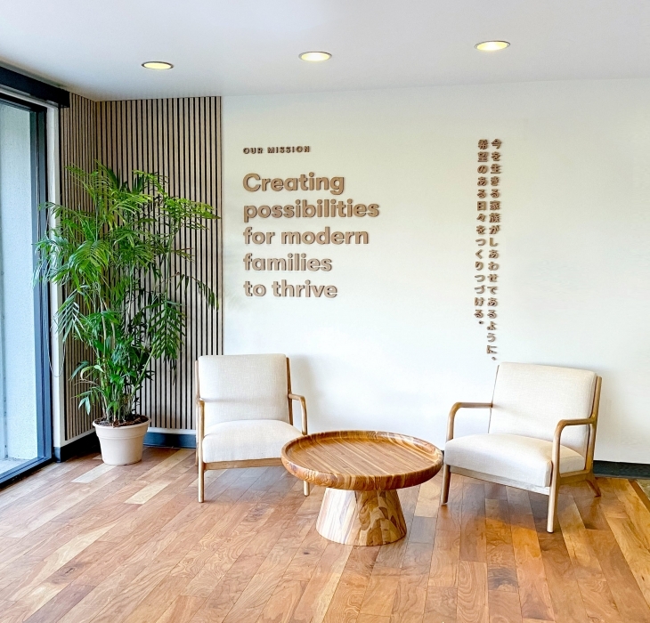 Yohana Waiting Area / Lobby Signage