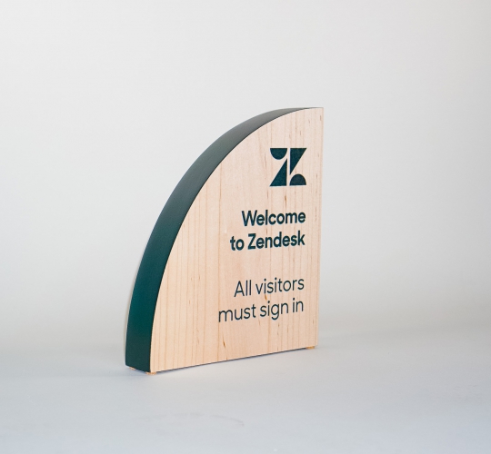 Zendesk Welcome Sign