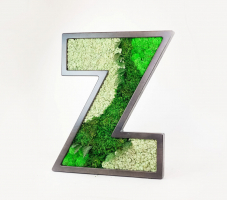 Zumper “Z” Moss Letter